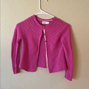 Boden Fuchsia Knit Cardigan